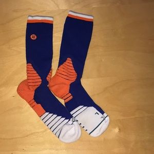 Used Stance 559 NY Knicks Crew Socks - XLarge - 1 Pair